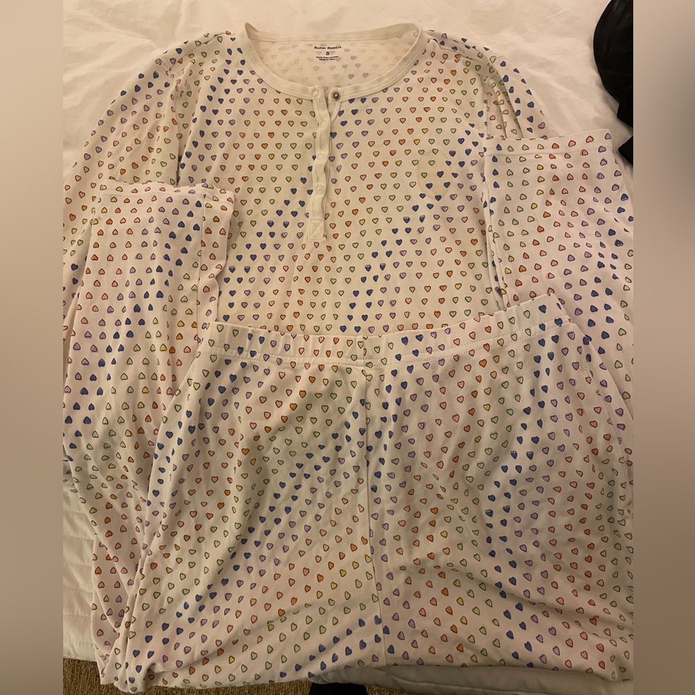 Roller Rabbit Disco Heart PJs